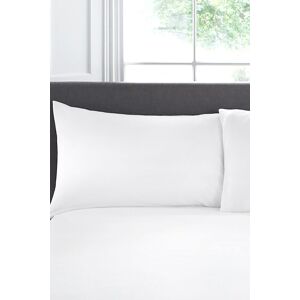 Appletree 'Premium 200TC Plain Dye' Hotel Quality 100% Percale Cotton Housewife Pillowcases (Pair) in White Size: Standard Pillow Case White Standard Pillow Case Appletree 'Premium 200TC Plain Dye' Hotel Quality 100% Percale Cotton Housewife Pillowcases (Pair) in White Size: Standard Pillow Case White Standard Pillow Case
