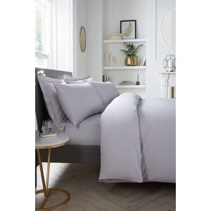 Serene 'Plain Dyed' Soft Touch 32cm Fitted Bed Sheet in Silver Size: Super King Silver Super King Serene 'Plain Dyed' Soft Touch 32cm Fitted Bed Sheet in Silver Size: Super King Silver Super King