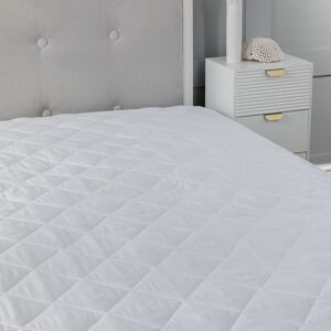 Snug City 12Inch Deep Waterproof Quilted Mattress Protector Microfibre Soft Touch Fitted Sheet in White Size: Cot White Cot Snug City 12Inch Deep Waterproof Quilted Mattress Protector Microfibre Soft Touch Fitted Sheet in White Size: Cot White Cot