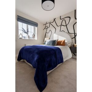 Snug City Mink Throw Soft Touch Blanket Fleece Faux Fur in Blue Size: 200 cm x 240 cm Blue 200 cm x 240 cm Snug City Mink Throw Soft Touch Blanket Fleece Faux Fur in Blue Size: 200 cm x 240 cm Blue 200 cm x 240 cm