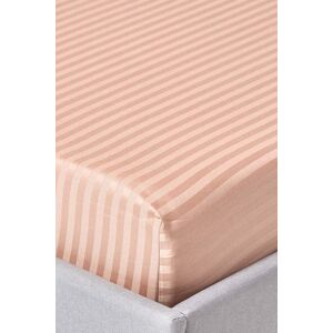 Homescapes King Fitted Sheet - Egyptian Cotton Satin Stripe - 330 TC Homescapes King Fitted Sheet - Egyptian Cotton Satin Stripe - 330 TC