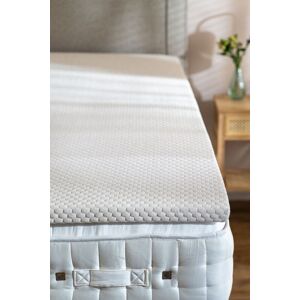 Soak&Sleep 4.5cm Memory Foam Mattress Topper in Natural Size: King Natural King Soak&Sleep 4.5cm Memory Foam Mattress Topper in Natural Size: King Natural King