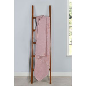 Sleepdown Zig Zag Tufted Throw - Blush Pink - 200x150 cm - Throw Sleepdown Zig Zag Tufted Throw - Blush Pink - 200x150 cm - Throw