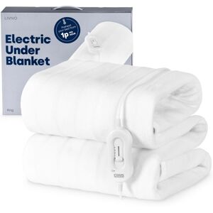 LIVIVO Electric Under Blanket - King in White White LIVIVO Electric Under Blanket - King in White White