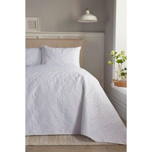 Serene 'Butterfly Garden' Pinsonic Soft Touch Duvet Cover Set in White Size: Single White Single Serene 'Butterfly Garden' Pinsonic Soft Touch Duvet Cover Set in White Size: Single White Single