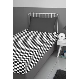Bedlam 'Beckett Stripe' Easy Care 25cm Fitted Bed Sheet in Grey Size: Single Grey Single Bedlam 'Beckett Stripe' Easy Care 25cm Fitted Bed Sheet in Grey Size: Single Grey Single