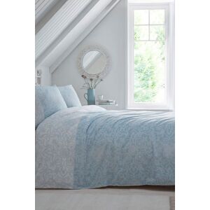 Dreams & Drapes 'Frampton' Reversible Duvet Cover Set in Blue Size: King Blue King Dreams & Drapes 'Frampton' Reversible Duvet Cover Set in Blue Size: King Blue King