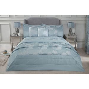 New Edge Blinds English Garden Bedspread in Blue Size: Double Blue Double New Edge Blinds English Garden Bedspread in Blue Size: Double Blue Double