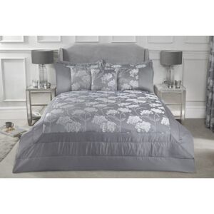 New Edge Blinds English Garden Bedspread in Grey Size: Double Grey Double New Edge Blinds English Garden Bedspread in Grey Size: Double Grey Double