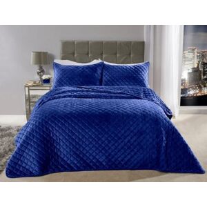 New Edge Blinds Banbury Bedspread in Blue Size: Double Blue Double New Edge Blinds Banbury Bedspread in Blue Size: Double Blue Double