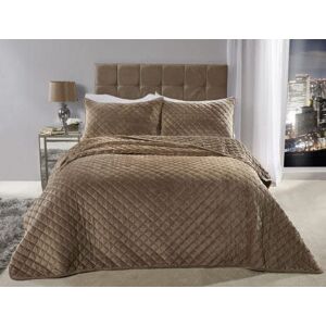 New Edge Blinds Banbury Bedspread in Brown Size: Double Brown Double New Edge Blinds Banbury Bedspread in Brown Size: Double Brown Double