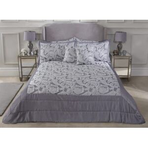 New Edge Blinds Cavendish Bedspread in Grey Size: Double Grey Double New Edge Blinds Cavendish Bedspread in Grey Size: Double Grey Double