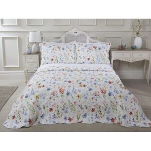 New Edge Blinds Summer Meadow Bedspread Size: Double Multicolor Double New Edge Blinds Summer Meadow Bedspread Size: Double Multicolor Double