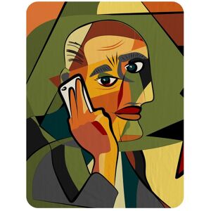 Benjamin Tate Design portrait cubism art style, man calls on a phone Designer Blanket in Natural Size: 120 cm x 150 cm Natural 120 cm x 150 cm Benjamin Tate Design portrait cubism art style, man calls on a phone Designer Blanket in Natural Size: 120 cm x 150 cm Natural 120 cm x 150 cm