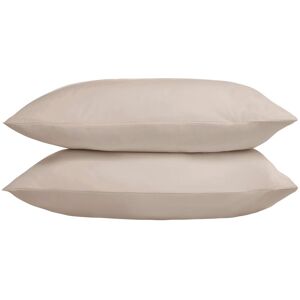 The Linen Consultancy 'TLC 5 Star Hotel Concept' 500TC Cotton Sateen Standard Pillowcase 4 Pack in Taupe Taupe The Linen Consultancy 'TLC 5 Star Hotel Concept' 500TC Cotton Sateen Standard Pillowcase 4 Pack in Taupe Taupe