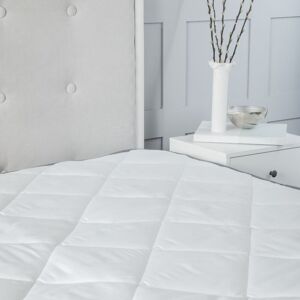 Snug City 2.5CM Microfibre Soft Touch 1 Inch Mattress Topper in White Size: Single White Single Snug City 2.5CM Microfibre Soft Touch 1 Inch Mattress Topper in White Size: Single White Single