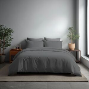 Snug City Microfibre Soft Touch Duvet Cover & Pillowcase/s Set Bed Linen in Grey Size: Single Grey Single Snug City Microfibre Soft Touch Duvet Cover & Pillowcase/s Set Bed Linen in Grey Size: Single Grey Single