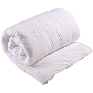 CHRISTY Luxury Microfibre 4.5 Tog Lightweight Summer Duvet in White Size: Single White Single CHRISTY Luxury Microfibre 4.5 Tog Lightweight Summer Duvet in White Size: Single White Single