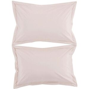 CHRISTY Pure Cotton Percale Oxford Pillowcase Pair in Pink Pink CHRISTY Pure Cotton Percale Oxford Pillowcase Pair in Pink Pink