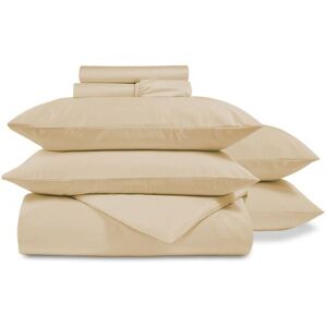 Christy 400TC Cotton Sateen Bedding Set - Gold - King - Bedding Set Christy 400TC Cotton Sateen Bedding Set - Gold - King - Bedding Set