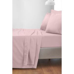 Catherine Lansfield Pink 400 Thread Count Cotton Sateen Flat Sheet - Flat Sheet Catherine Lansfield Pink 400 Thread Count Cotton Sateen Flat Sheet - Flat Sheet