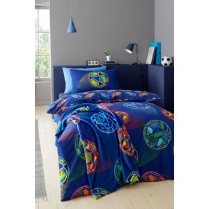 Catherine Lansfield Navy Football Reversible Bedding Set Catherine Lansfield Navy Football Reversible Bedding Set