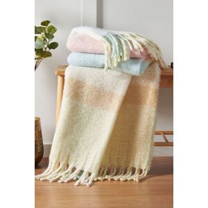 Catherine Lansfield 'Faux Mohair Check' Blanket Throw Size: 130 cm x 170 cm Multicolor 130 cm x 170 cm Catherine Lansfield 'Faux Mohair Check' Blanket Throw Size: 130 cm x 170 cm Multicolor 130 cm x 170 cm