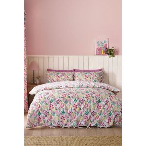 Catherine Lansfield Tilly Floral Reversible Duvet Cover Bedding Set Pink - Bedding Set Catherine Lansfield Tilly Floral Reversible Duvet Cover Bedding Set Pink - Bedding Set