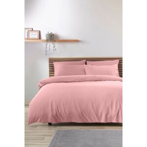Catherine Lansfield 'So Soft Easy Iron' Duvet Cover Set in Coral Size: Single Coral Single Catherine Lansfield 'So Soft Easy Iron' Duvet Cover Set in Coral Size: Single Coral Single