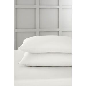Bianca 400 Thread Count Cotton Sateen Standard Pillowcases in Ivory Size: Standard Pillow Case Ivory Standard Pillow Case Bianca 400 Thread Count Cotton Sateen Standard Pillowcases in Ivory Size: Standard Pillow Case Ivory Standard Pillow Case