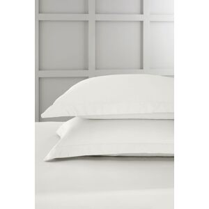 Bianca '400 Thread Count Cotton Sateen' Oxford Pillowcase Pair in Ivory Ivory Bianca '400 Thread Count Cotton Sateen' Oxford Pillowcase Pair in Ivory Ivory