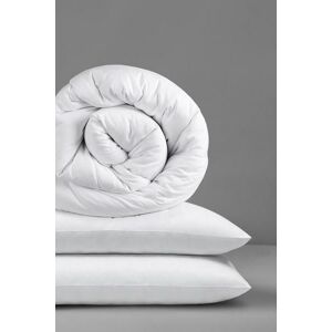 Slumberdown Anti Allergy All Seasons Combi 15 Tog (4.5+10.5 tog) Duvet With 2 Medium Support Pillows in White Size: Super King White Super King Slumberdown Anti Allergy All Seasons Combi 15 Tog (4.5+10.5 tog) Duvet With 2 Medium Support Pillows in White Size: Super King White Super King