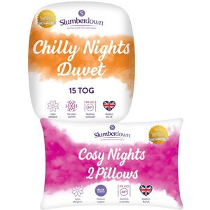 Slumberdown Unisex Chilly Nights 15 Tog Duvet - Winter Bedding Slumberdown Unisex Chilly Nights 15 Tog Duvet - Winter Bedding
