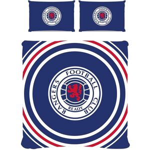 Rangers FC Reversible Pulse Duvet Cover Set in Royal Size: Double Royal Double Rangers FC Reversible Pulse Duvet Cover Set in Royal Size: Double Royal Double