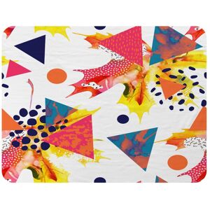 Benjamin Tate Design Maple Leaves & Geometric Patterns Blanket in Natural Size: 120 cm x 150 cm Natural 120 cm x 150 cm Benjamin Tate Design Maple Leaves & Geometric Patterns Blanket in Natural Size: 120 cm x 150 cm Natural 120 cm x 150 cm