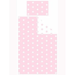 Bedding & Beyond Stars Fitted Bed Sheet Set in Pink Size: Double Pink Double Bedding & Beyond Stars Fitted Bed Sheet Set in Pink Size: Double Pink Double