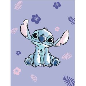 Lilo & Stitch Fleece Stitch Blanket in Purple Purple Lilo & Stitch Fleece Stitch Blanket in Purple Purple
