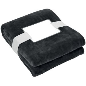 MidOcean Logan RPET Fleece Blanket in Black Black MidOcean Logan RPET Fleece Blanket in Black Black