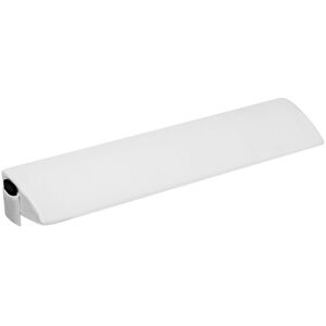 Gymax Wedge Pillow Queen Size Bolster Close the Gap Filler With Side Pocket in White White Gymax Wedge Pillow Queen Size Bolster Close the Gap Filler With Side Pocket in White White