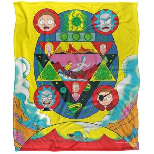 RICK AND MORTY Super Soft Throw Blanket - Throw Blanket RICK AND MORTY Super Soft Throw Blanket - Throw Blanket