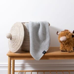 Native Natural Soft Grey Pure Wool Baby Blanket Size: Small Grey Small Native Natural Soft Grey Pure Wool Baby Blanket Size: Small Grey Small