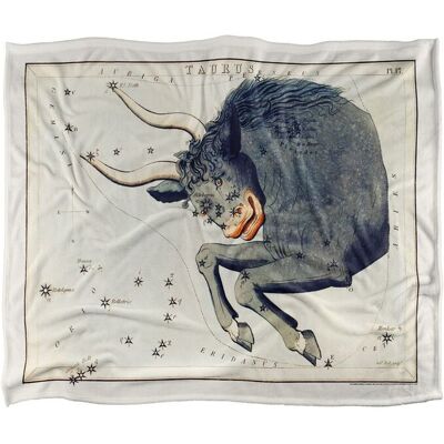 Graffitee Studios Vintage Taurus Zodiac Silky Touch Super Soft Throw Blanket 152 X 127 cm in White White 152 X 127 cm Graffitee Studios Vintage Taurus Zodiac Silky Touch Super Soft Throw Blanket 152 X 127 cm in White White 152 X 127 cm