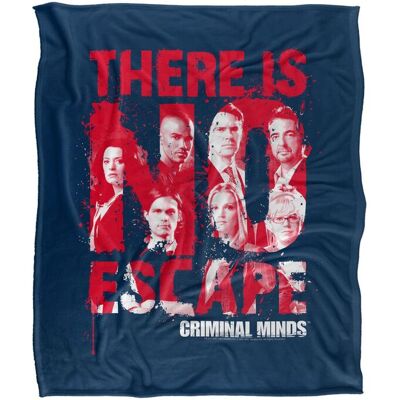 ViacomCBS/Nickelodeon Criminal Minds No Escape Silky Touch Super Soft Throw Blanket 152 X 127 cm in White White 152 X 127 cm ViacomCBS/Nickelodeon Criminal Minds No Escape Silky Touch Super Soft Throw Blanket 152 X 127 cm in White White 152 X 127 cm
