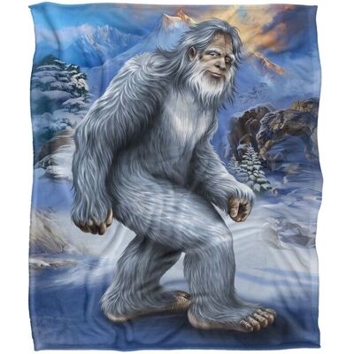 JQ Licensing En Yeti Abominable Snowman Silky Touch Super Soft Throw Blanket 152 X 127 cm in White White 152 X 127 cm JQ Licensing En Yeti Abominable Snowman Silky Touch Super Soft Throw Blanket 152 X 127 cm in White White 152 X 127 cm