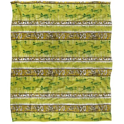 JQ Licensing Jl-Jp Tiki Tropical Yellow Pattern Silky Touch Super Soft Throw Blanket 152 X 127 cm in White White 152 X 127 cm JQ Licensing Jl-Jp Tiki Tropical Yellow Pattern Silky Touch Super Soft Throw Blanket 152 X 127 cm in White White 152 X 127 cm