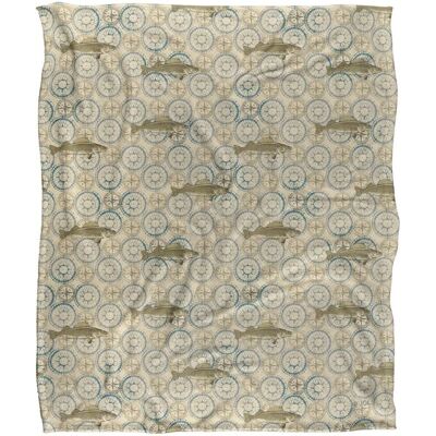 JQ Licensing Jl-Jp-Jq Walleye Compass Fishing Pattern Silky Touch Super Soft Throw Blanket 152 X 127 cm in White White 152 X 127 cm JQ Licensing Jl-Jp-Jq Walleye Compass Fishing Pattern Silky Touch Super Soft Throw Blanket 152 X 127 cm in White White 152 X 127 cm