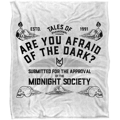 Nickelodeon Are You Afriad of The Dark? Tales of Paranormal Silky Touch Super Soft Throw Blanket 152 X 127 cm in White White 152 X 127 cm Nickelodeon Are You Afriad of The Dark? Tales of Paranormal Silky Touch Super Soft Throw Blanket 152 X 127 cm in White White 152 X 127 cm
