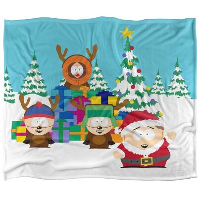 South Park Cartman Santa & Reindeer Boys Silky Touch Super Soft Throw Blanket 152 X 127 cm in White White 152 X 127 cm South Park Cartman Santa & Reindeer Boys Silky Touch Super Soft Throw Blanket 152 X 127 cm in White White 152 X 127 cm