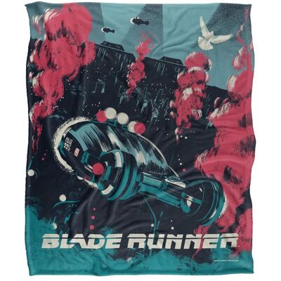 Warner Bros. Blade Runner Skinner Silky Touch Super Soft Throw Blanket 152 X 127 cm in White White 152 X 127 cm Warner Bros. Blade Runner Skinner Silky Touch Super Soft Throw Blanket 152 X 127 cm in White White 152 X 127 cm