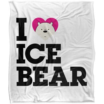 Cartoon Network We Bare Bears Heart Ice Bear Silky Touch Super Soft Throw Blanket 152 X 127 cm in White White 152 X 127 cm Cartoon Network We Bare Bears Heart Ice Bear Silky Touch Super Soft Throw Blanket 152 X 127 cm in White White 152 X 127 cm
